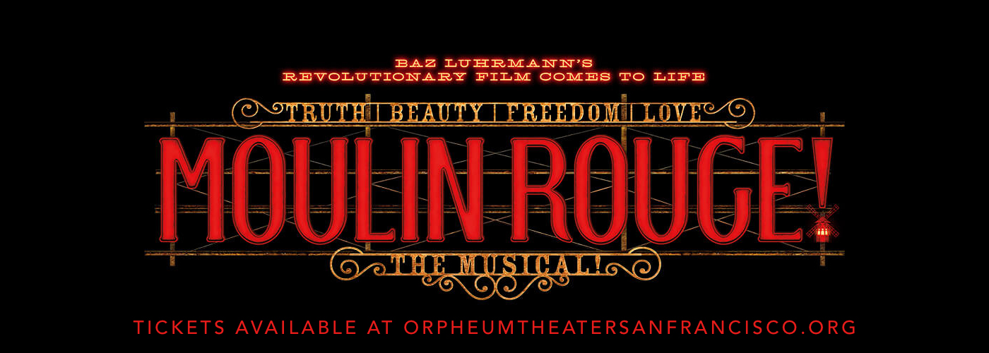 Moulin Rouge musical san francisco