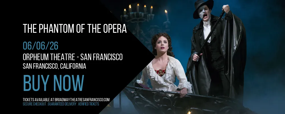 The Phantom Of The Opera at Orpheum Theatre