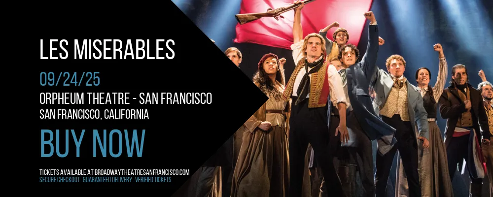 Les Miserables at Orpheum Theatre