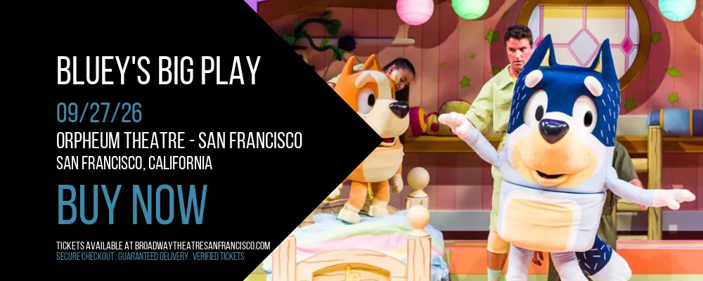 Bluey's Big Play at Orpheum Theatre