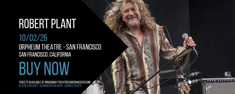 Robert Plant at Orpheum Theatre